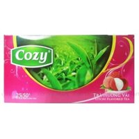 Trà Túi Lọc Cozy Hương Vải Hộp 25 Gói x 2g MOONSHINE-FOODS