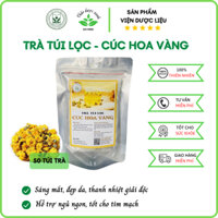 Trà túi lọc Cúc Hoa Vàng giúp ngủ ngon, đẹp da - Viện Dược Liệu