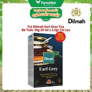 Trà túi lọc Earl Grey Dilmah hộp 30g