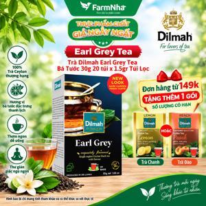 Trà túi lọc Earl Grey Dilmah hộp 30g
