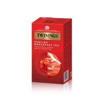 Trà Túi Lọc English Breakfast Twinings 25 Túi/Hộp