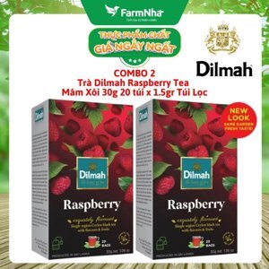 Trà túi lọc hương mâm xôi Dilmah hộp 30g