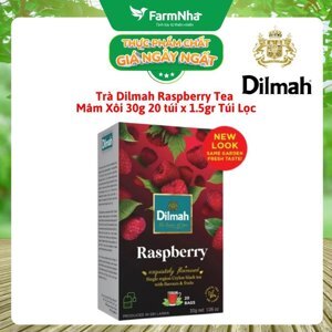 Trà túi lọc hương mâm xôi Dilmah hộp 30g