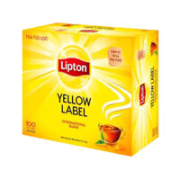 Trà túi lọc Lipton nhãn vàng hộp 200g (100 gói x 2g)