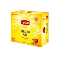 Trà Túi Lọc LIPTON Nhãn Vàng Hộp 100 Gói x 2g
