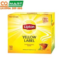 Trà Túi Lọc Lipton Nhãn Vàng Hộp 100g
