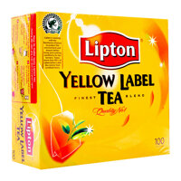 Trà Túi Lọc Nhãn Vàng Lipton Hộp 200g