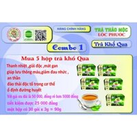 TRÀ TÚI LỌC,TRÀ THẢO MỘC,TRÀ HÒA TAN,TRÀ THẢO MỘC LỘC PHƯỚC > 5 HỘP TRÀ LẠC TIÊN LỘC PHƯỚC