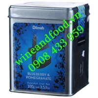 Trà Việt Quất Lựu Dilmah hộp thiếc 100g