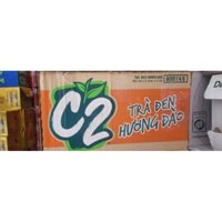 TRÀ XANH C2 455ML VỊ CHANH VÀ ĐÀO CỦA URC