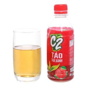 Trà xanh C2 hương táo 360 ml
