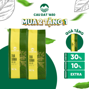 Trà Xanh Cầu Đất Farm - Lon Thiếc 100gr