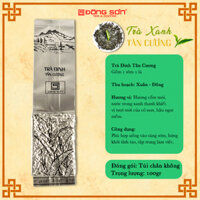 Trà Xanh [Đinh Tân Cương] - Đông Sơn - Gói 100g - Hương cốm mới, hậu ngọt dịu