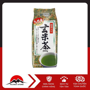 Trà xanh gạo lứt Kunitaro Nhật gói 200g