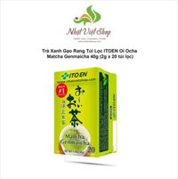 Trà Xanh Gạo Rang Túi Lọc ITOEN Oi Ocha Matcha Genmaicha 40g (2g x 20 túi lọc)