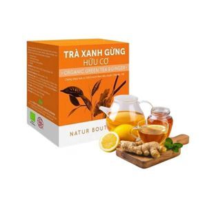 Trà xanh gừng hữu cơ Fito 36g