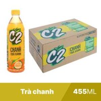 Trà xanh hương chanh C2 chai 455ml