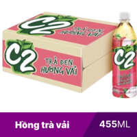 Trà xanh hương vải C2 chai 455ml