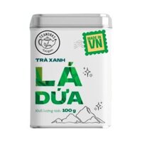 Trà Xanh Lá Dứa, Green Tea with Pandan Leaves (100g) - TEAWORKS