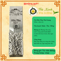 Trà Xanh [ Nõn Tôm Tân Cương ] - Đông Sơn - Gói 100g - Hương cốm mới, hậu ngọt dịu