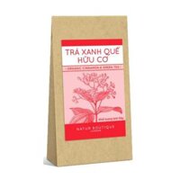 Trà Xanh Quế Hữu Cơ, Organic Cinnamon & Green Tea, Loose Tea Leaf (50g) - NATUR BOUTIQUE