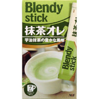 Trà Xanh Sữa Hòa Tan AGF (Blendy Stick) 120g(15gx7p)