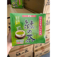 Trà Xanh Túi Lọc Asamiya Midori No Ocha Green Tea Bags Hộp 40 Túi Nội Địa Nhật