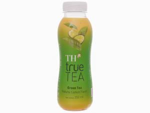 Trà xanh vị chanh tự nhiên TH True Tea chai 350ml