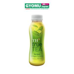 Trà xanh vị chanh tự nhiên TH True Tea chai 350ml