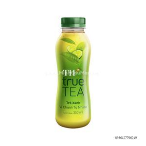 Trà xanh vị chanh tự nhiên TH True Tea chai 350ml