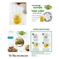 TRÀ XUYÊN TÂM LIÊN T.ĂNG CƯ.ỜNG SỨC ĐỀ KH.ÁNG NÂ.NG CAO SỨC KHỎE/ TRÀ TÚI LỌC TIỆN SỬ DỤNG/ TIỆM TRÀ TÍN TÂM