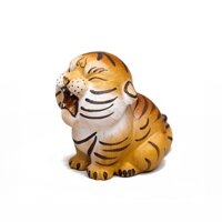 Trà Zisha Đồ trang trí hổ thú cưng [Huayun] Cung hoàng đạo kéo bùn sơn trà hổ nhỏ Bộ trà chơi phụ kiện có thể nâng cao nghi lễ trà [A202]