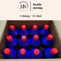 [TRACATU] 1 THÙNG 12 chai tẩy bồn cầu, tẩy rửa Toilet Agas siêu đậm đặc dung tích 1 LÍT