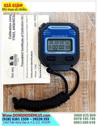 Traceable 1048 _ Đồng hồ bấm giấy Đếm tiến - Đếm lùi có Chronograph và chế độ Lặp lại Repeat 1048 Traceable® Stopwatch/Repeat