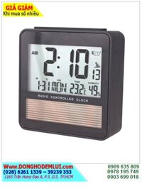 TRACEABLE 5003 _Đồng hồ ĐỂ BÀN XEM GIỜ Radio Control Clock hiển thị THỜI GIAN-NHIỆT ĐỘ-ĐỘ ẨM dự báo thời tiết