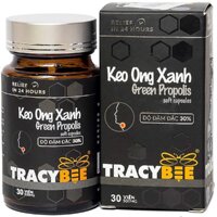 Tracybee Keo Ong Xanh Hỗ Trợ Cải Thiện Viêm Họng, Ho, Cảm Sốt 30 Viên