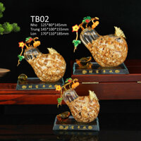Trái Bầu Vàng Lá (MS TB02) - ( Vật Phẩm Phong Thuỷ Thu Hút Tài Lộc ) - Vật Phẩm Phong Thuỷ Đăng Khôi