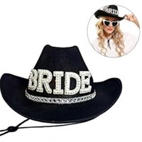 Trái BrideToBe Mũ Cao Bồi Nhập Vai Trang Phục Nón Rộng Vành Nón Lễ Hội Âm Nhạc Fedoras