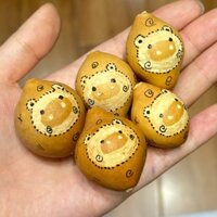 Trái Cây Bầu Tự Nhiên Hình Chú Heo Thú Cưng Dễ Thương Giao Hàng Ngẫu Nhiên Hạt Phật DIY Phụ Kiện Trang Sức Dây Xích Điện Thoại Vòng Tay Mặt Dây Túi