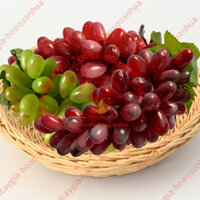 Trái cây giả, 5 chùm nho nhỏ, trái cây mô hình, quả giả - trang trí nhà cửa