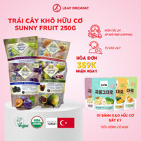 Trái cây khô hữu cơ Sunny Fruit (Mận khô/ Nho khô/ Mơ khô/ Sung khô/Cherry khô)