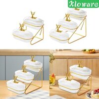 Trái Cây Khô Salad Đĩa Bảo Quản Hộp Đựng Trang Trí Kẹo