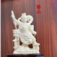 Trái cây ngà Đồ trang trí hoàng tử thứ ba Nguyên soái Zhongtan Đồ trang trí Nezha Đồ trang trí Hoàng tử thứ ba Tượng thần thờ cúng tại nhà Hoàng tử Chúa Nezha Hoàng tử thứ ba Chúa tể Nezha Hoàng tử thứ ba Đồ trang trí khắc gỗ Hoàng tử thứ ba Tôn trọng Kíc