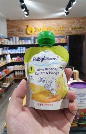 Trái cây nghiền Bio Baby Dream cho bé từ 1 tuổi