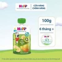 Trái Cây Nghiền HiPP Vị Kiwi - Lê - Chuối