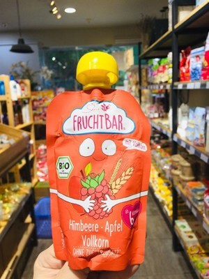 Trái cây nghiền hữu cơ FruchtBar Đức 6m (100g)
