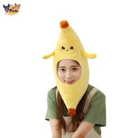 Trái Cây Ngộ nghĩnh Mũ Chuối Đạo Cụ Ảnh Mũ Phụ Kiện Tóc Hoạt Hình Ấm Đầu