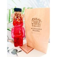 Trái cây sấy Detox giảm cân tặng bình gấu xinh xắn