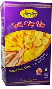 Trái cây sấy Nam Huy 120g – bịch