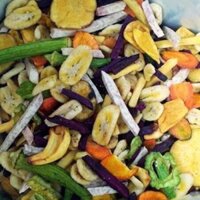 trái cây thập cẩm sấy nguyên  ( 1Kg )